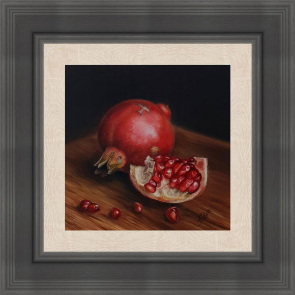 Pomegranate on Wood (Pomegranate) 