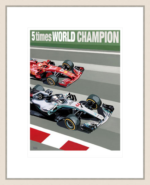 Lewis Hamilton - Five Times World Champion 