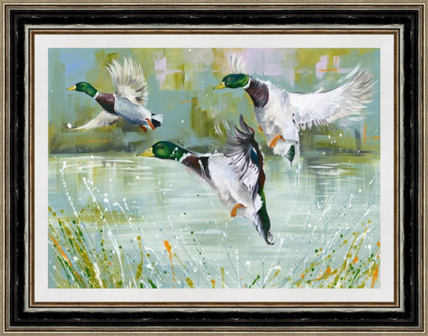 Out For A Duck - Canvas Board 