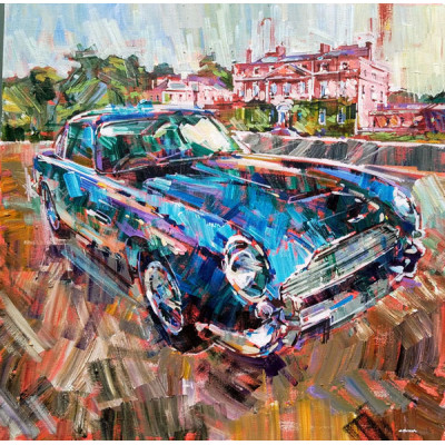Aston Martin DB5 - Original Artwork