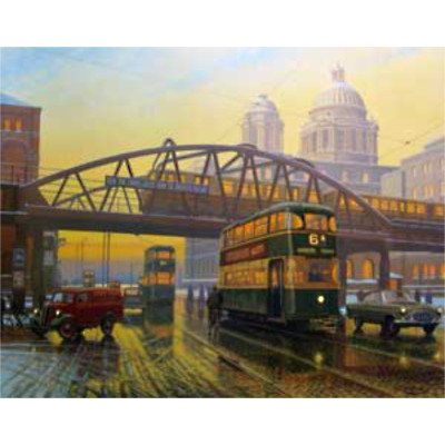Sunset On The Overhead (Liverpool)