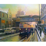 Winters Eve, Bute Street Cardiff - Eric Bottomley