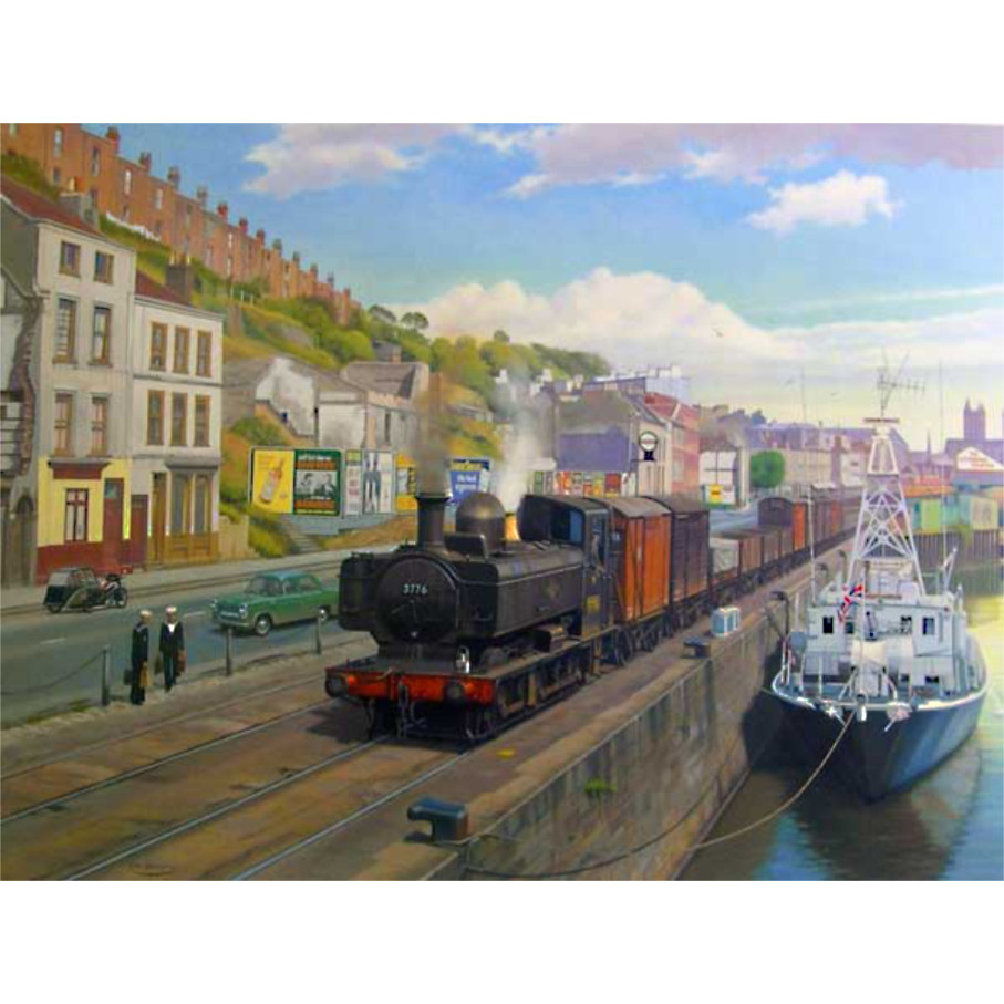 Hotwell Road, Bristol 1959 - Eric Bottomley