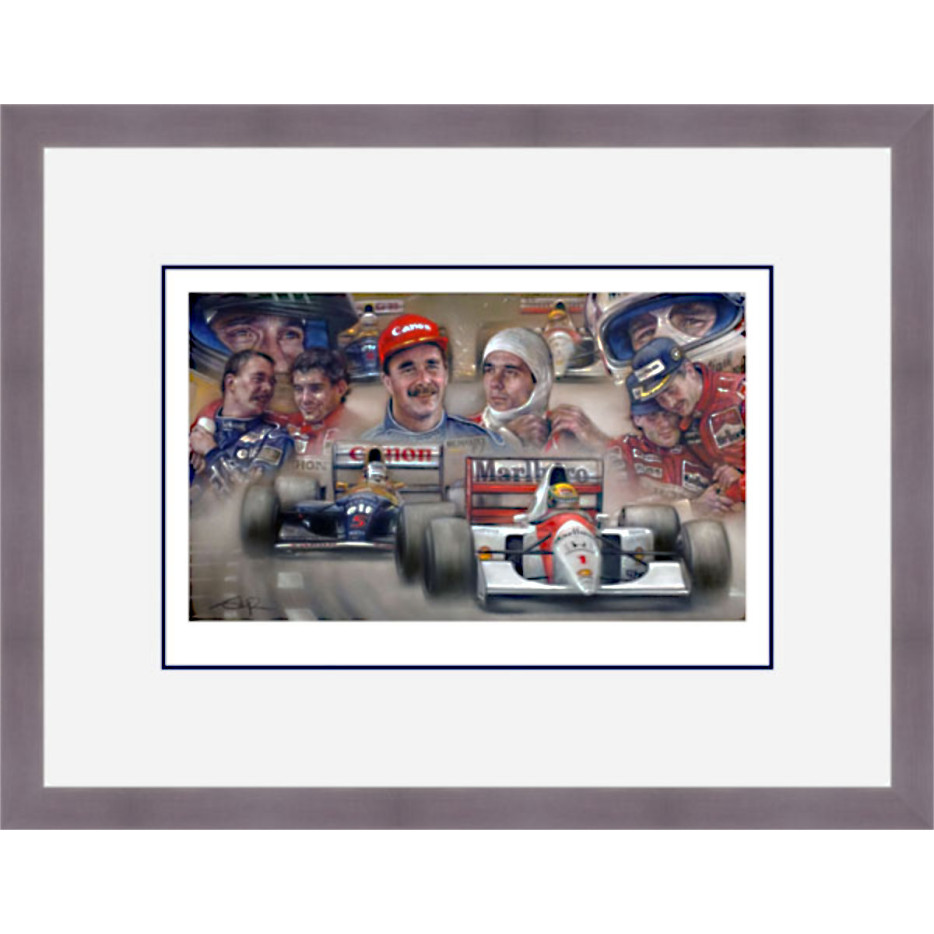 Epic Encounters - Mansell v Senna
