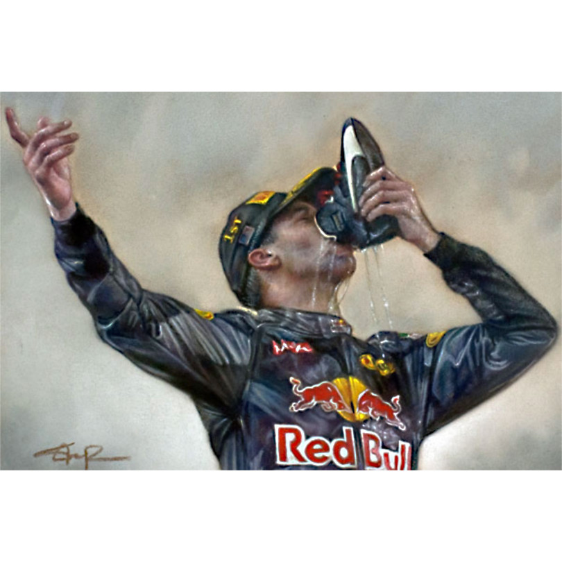 Daniel Ricciardo - 'Shoey Celebration'