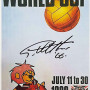 1966 World Cup Poster - Signed by Sir Geoff Hurst