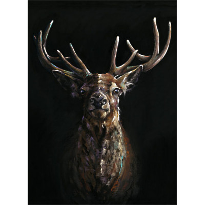 Stag Night - Canvas Board (Deluxe)
