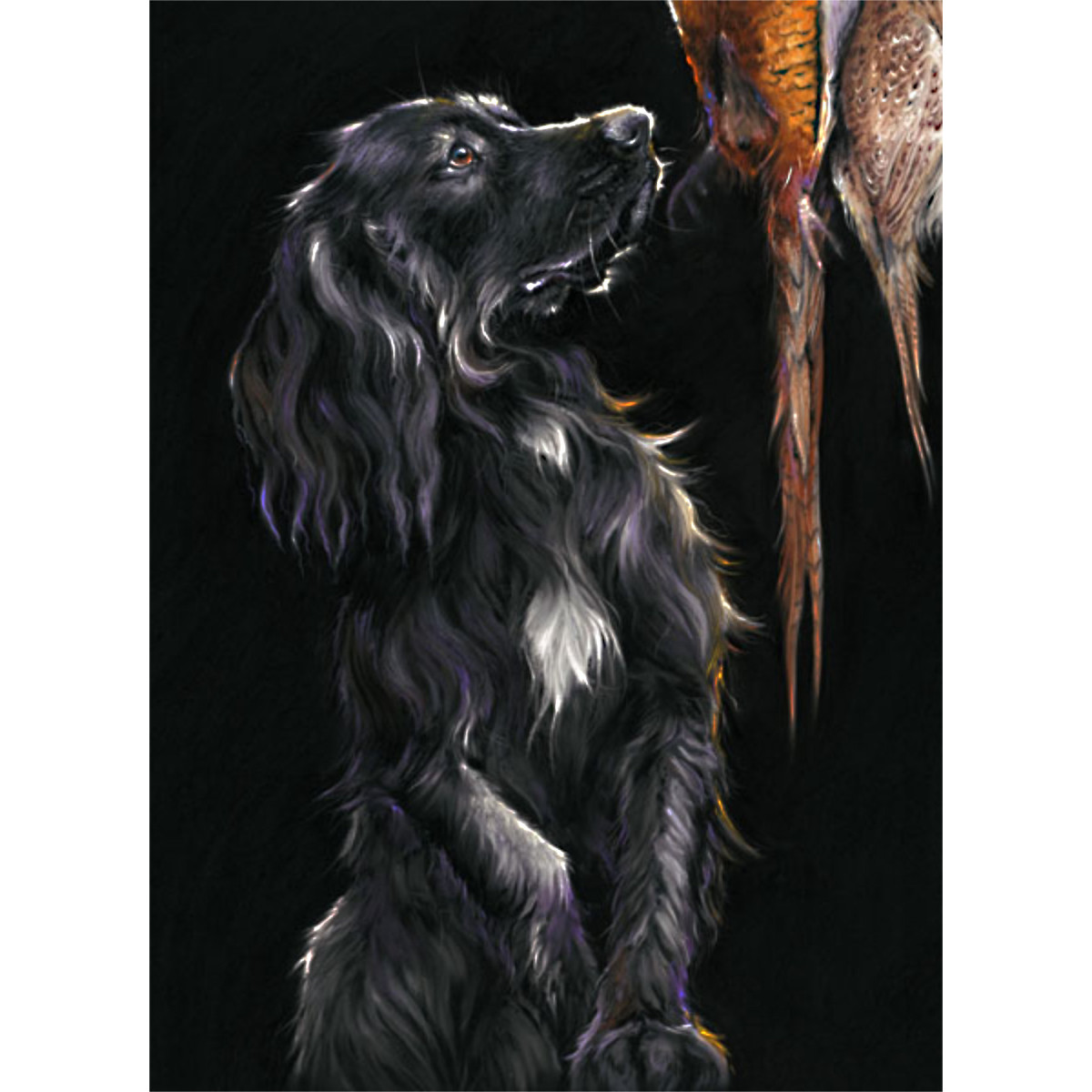 A Spaniel In The Works - (MED)