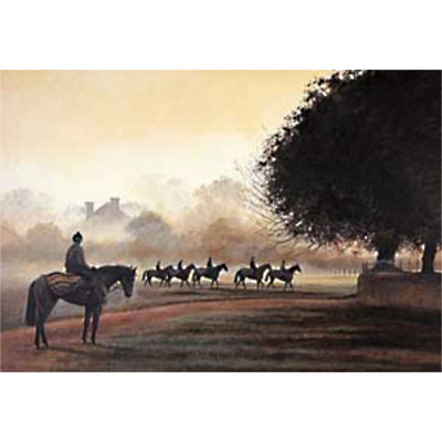 First Light At Newmarket - Caroline Cook
