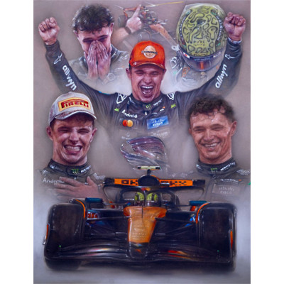 LANDO NORRIS 2025 WORLD CHAMPION