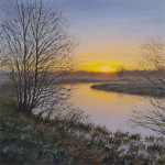 Sunrise on The Wey