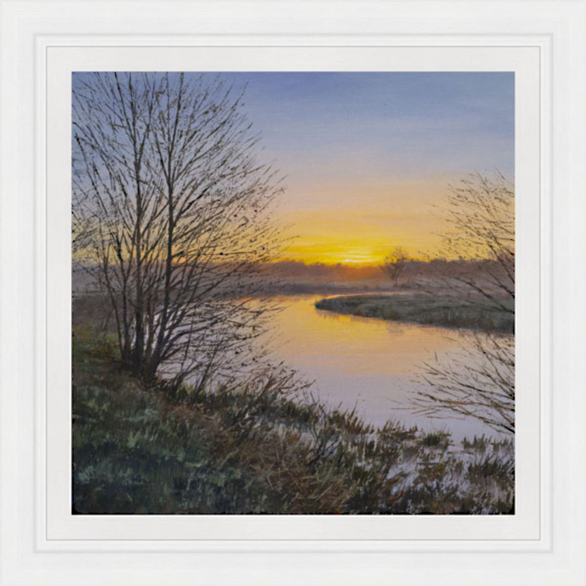 Sunrise on The Wey