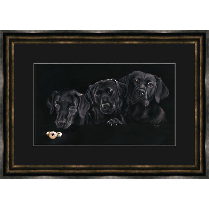 Jammie Dodgers (Black Labradors) (Lge)