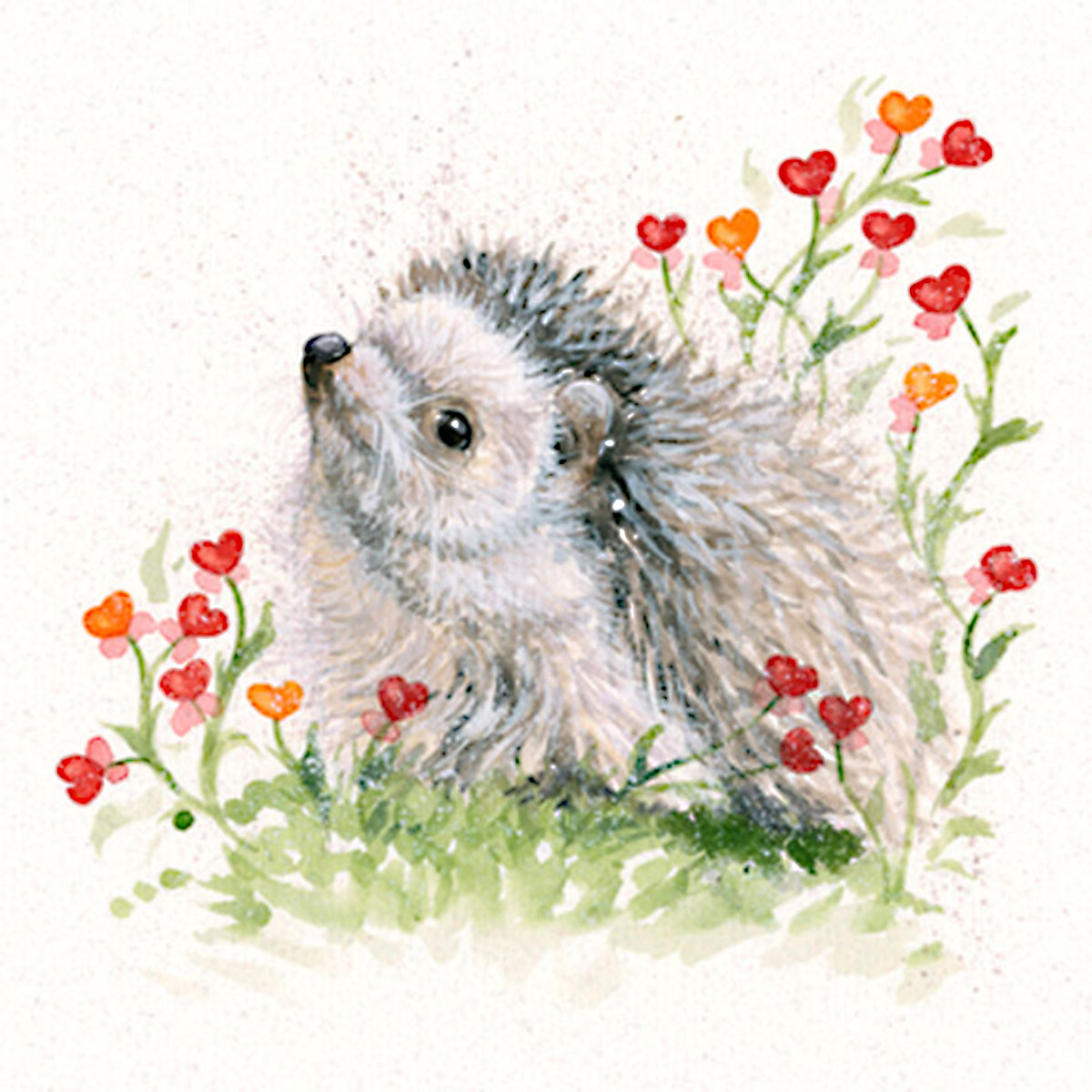 Blooming Love (Hedgehog)