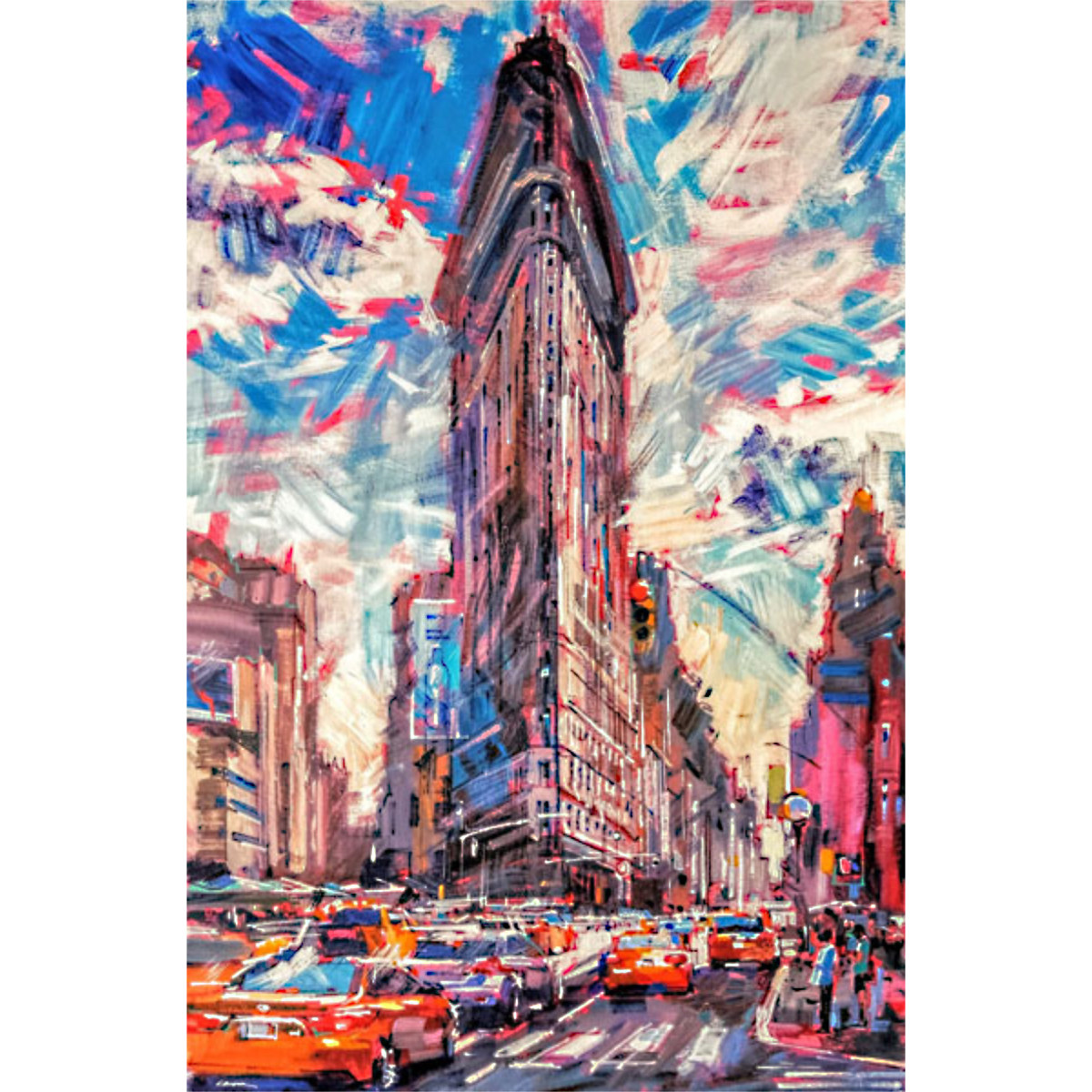 FLAT IRON BUILDING - THE BIG APPLE