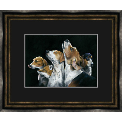 Friend & Foe (Fox Hounds & Fox) Small