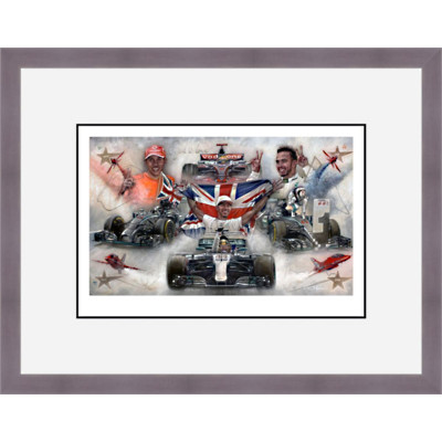 Four Times World Champion - Lewis Hamilton
